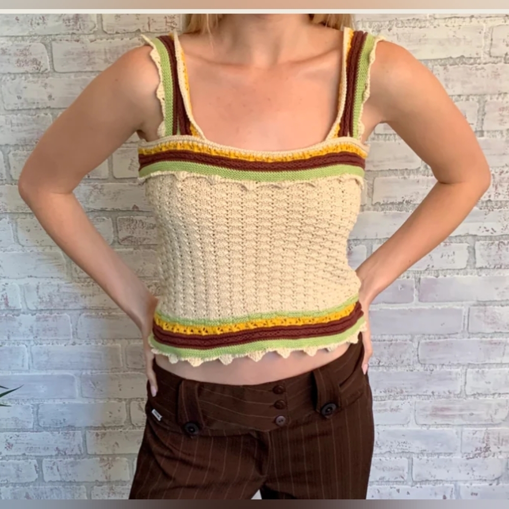 5/$25 Mark New York Crocheted Top